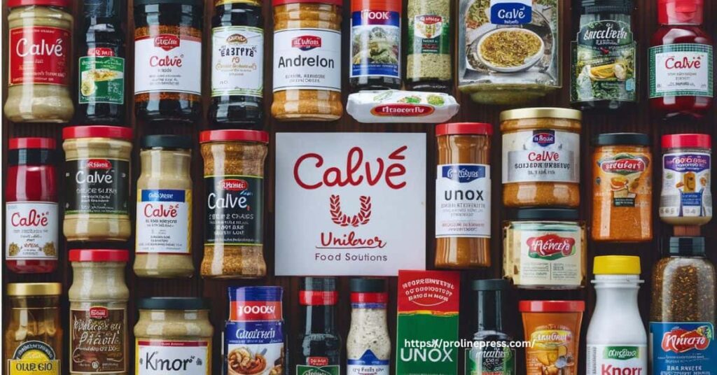 What is calvé, calvé proef, andrelon, unilever food solutions, unox, knorr,