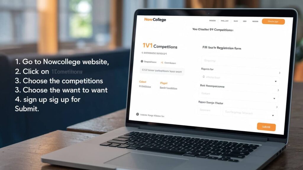 How Do I Sign Up For Nowcollege 1v1 Competitions? 