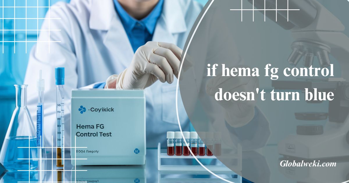 if hema fg control doesn't turn blue