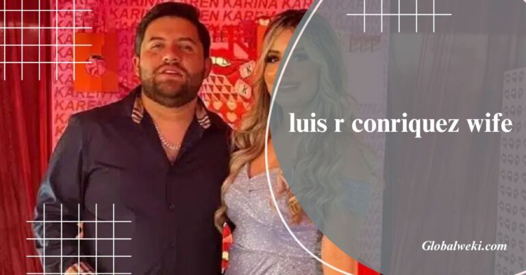 luis r conriquez wife